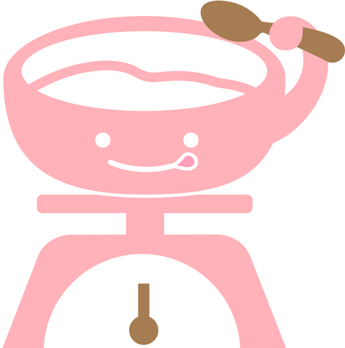 おかゆ計算アプリイラスト